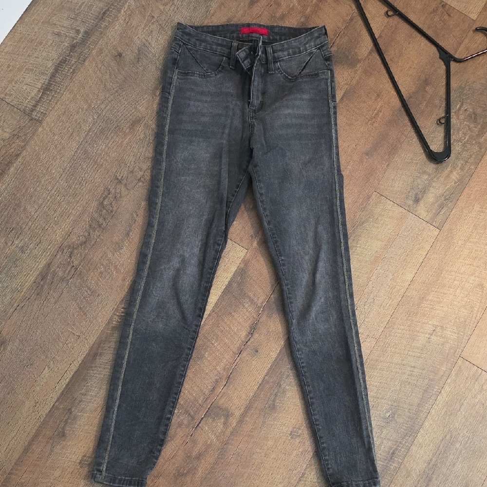 Jennifer Lopez Charcoal Skinny Jeans